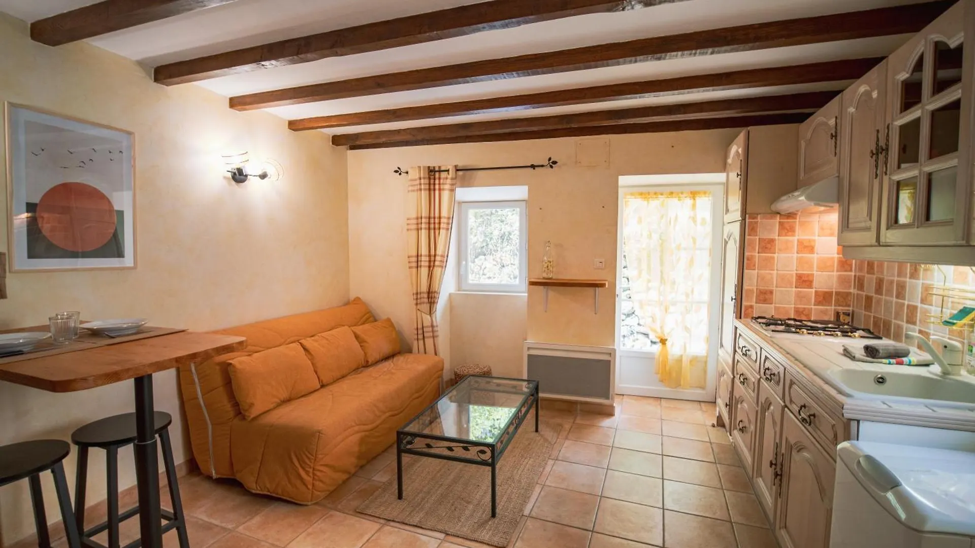Charmante Maisonnette Ardechoise Saint-Sauveur-de-Montagut Γαλλία